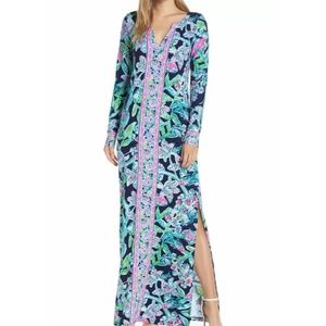 Lilly Pulitzer Faye sway this way Maxi Dress Medium